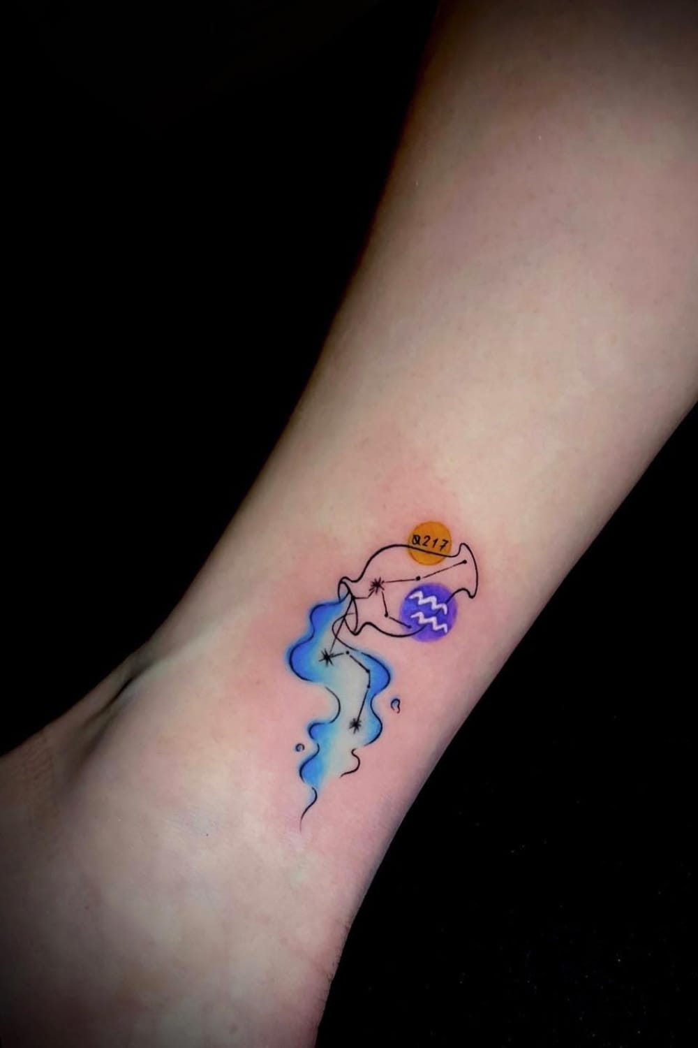 Aquarius tattoo