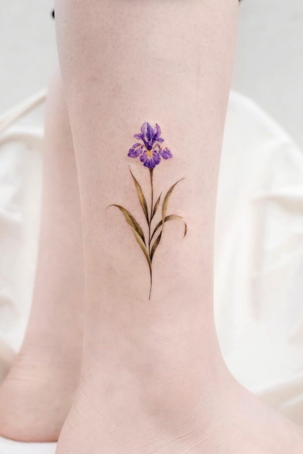 Small Iris tattoo