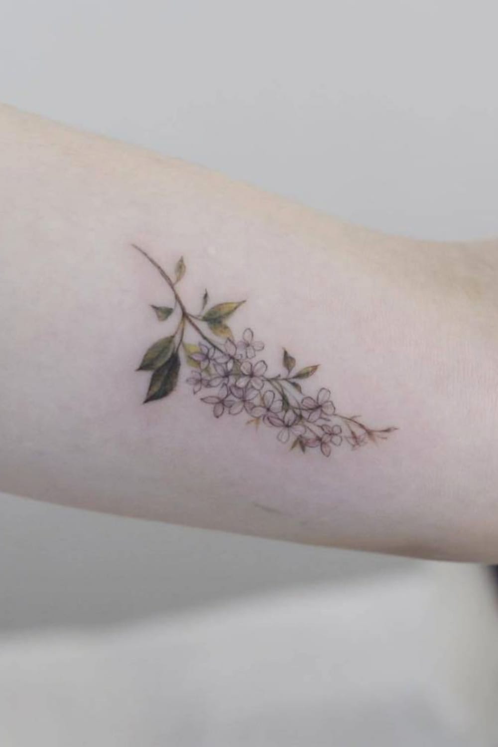 Small Magnolia tattoo