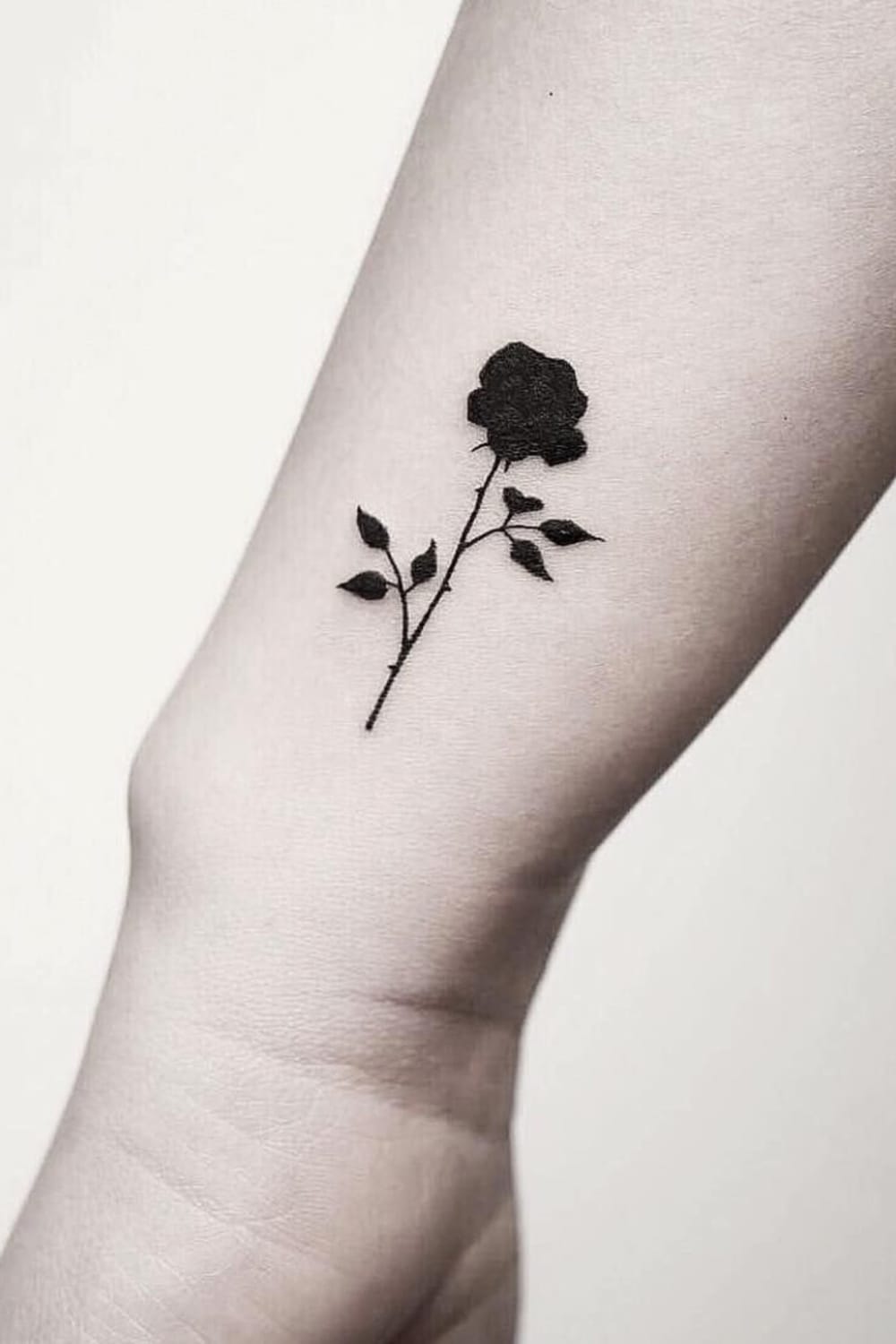 Small Rose tattoo