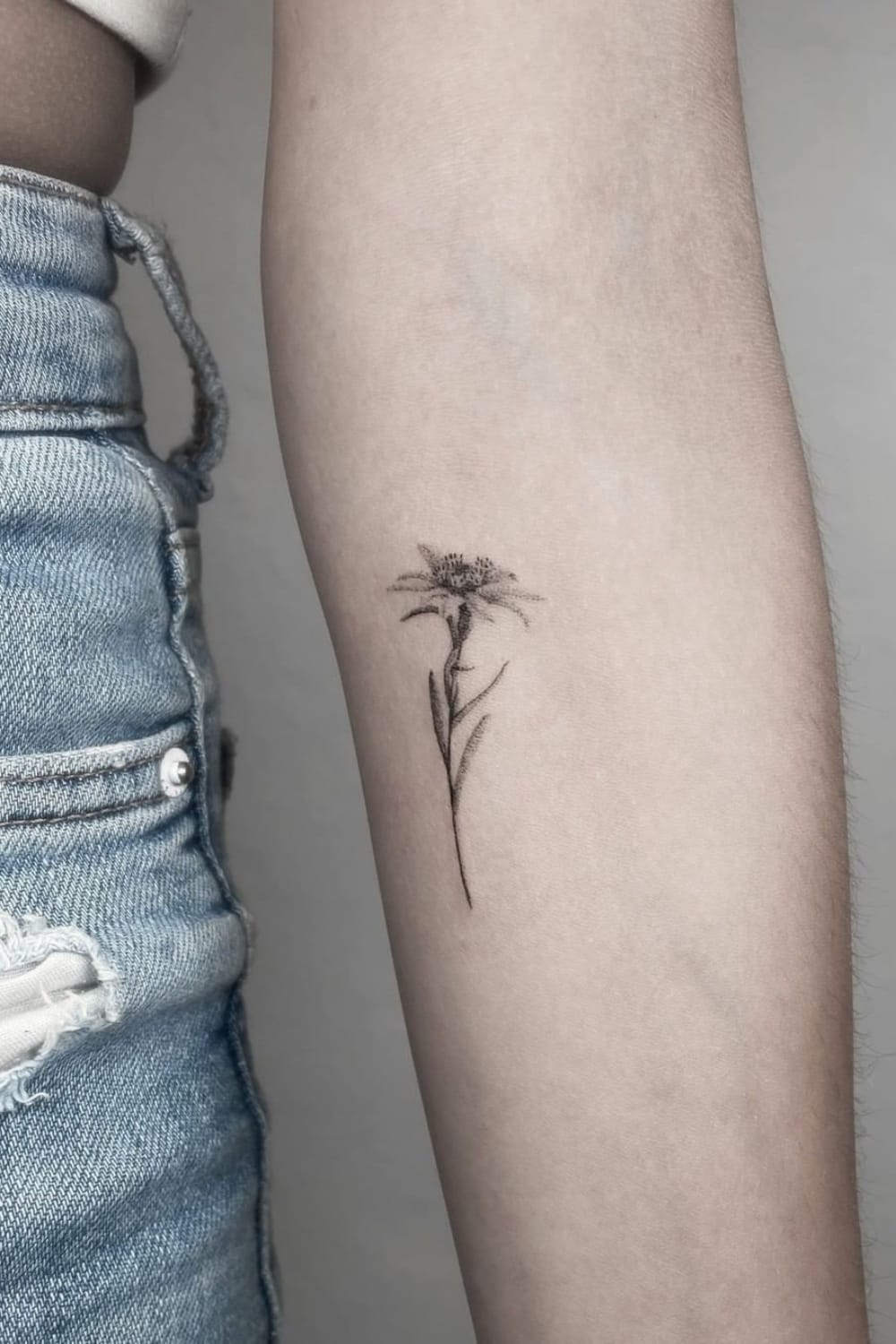 small follow tattoo