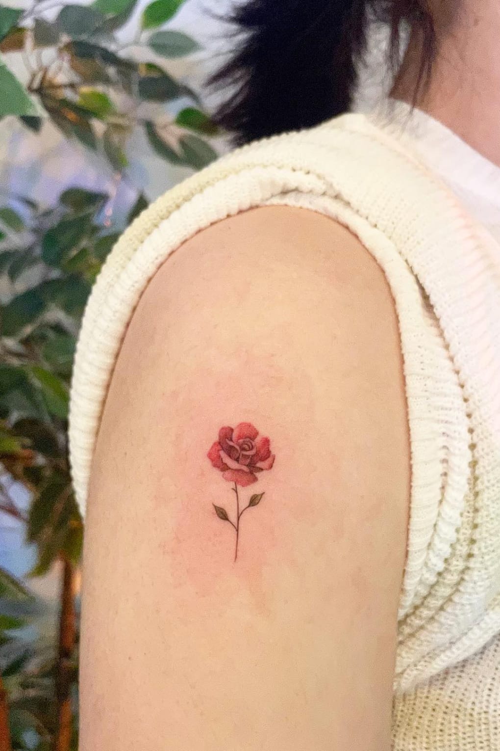 small follow tattoo