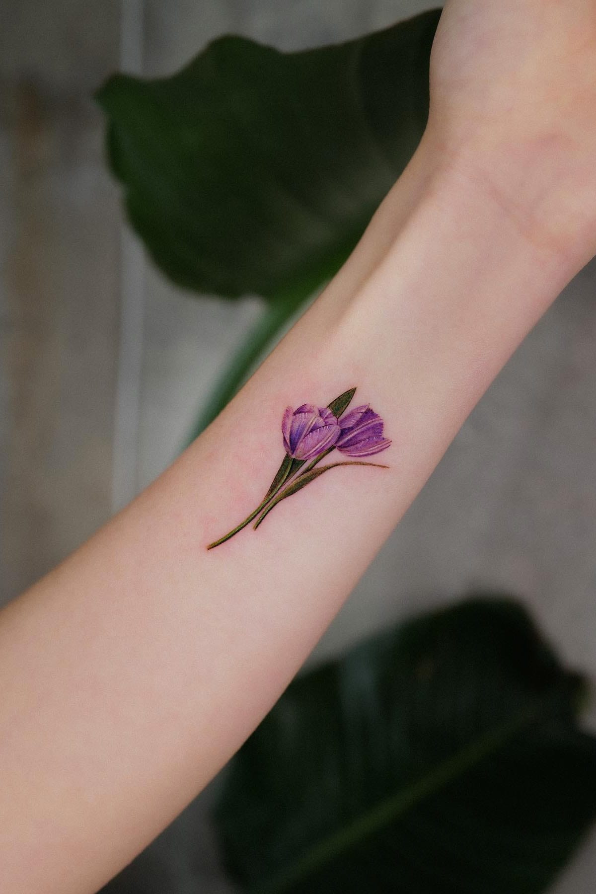 small follow tattoo