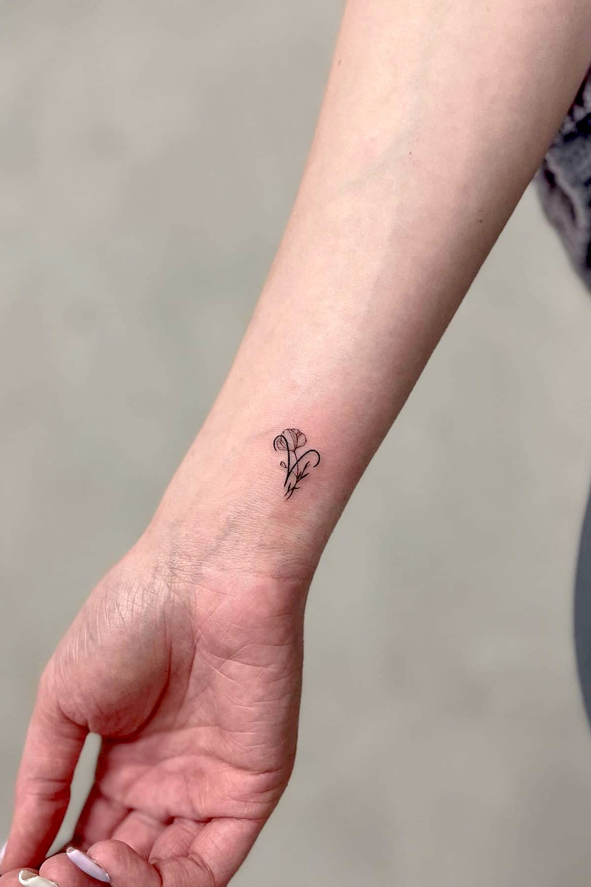 Aries Tattoo on Wrist