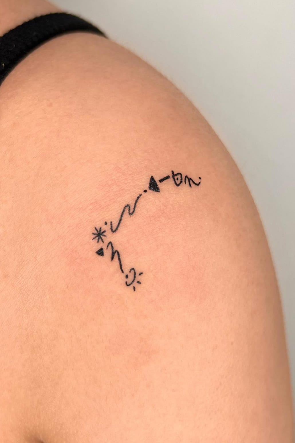 Abstract Aries Tattoo