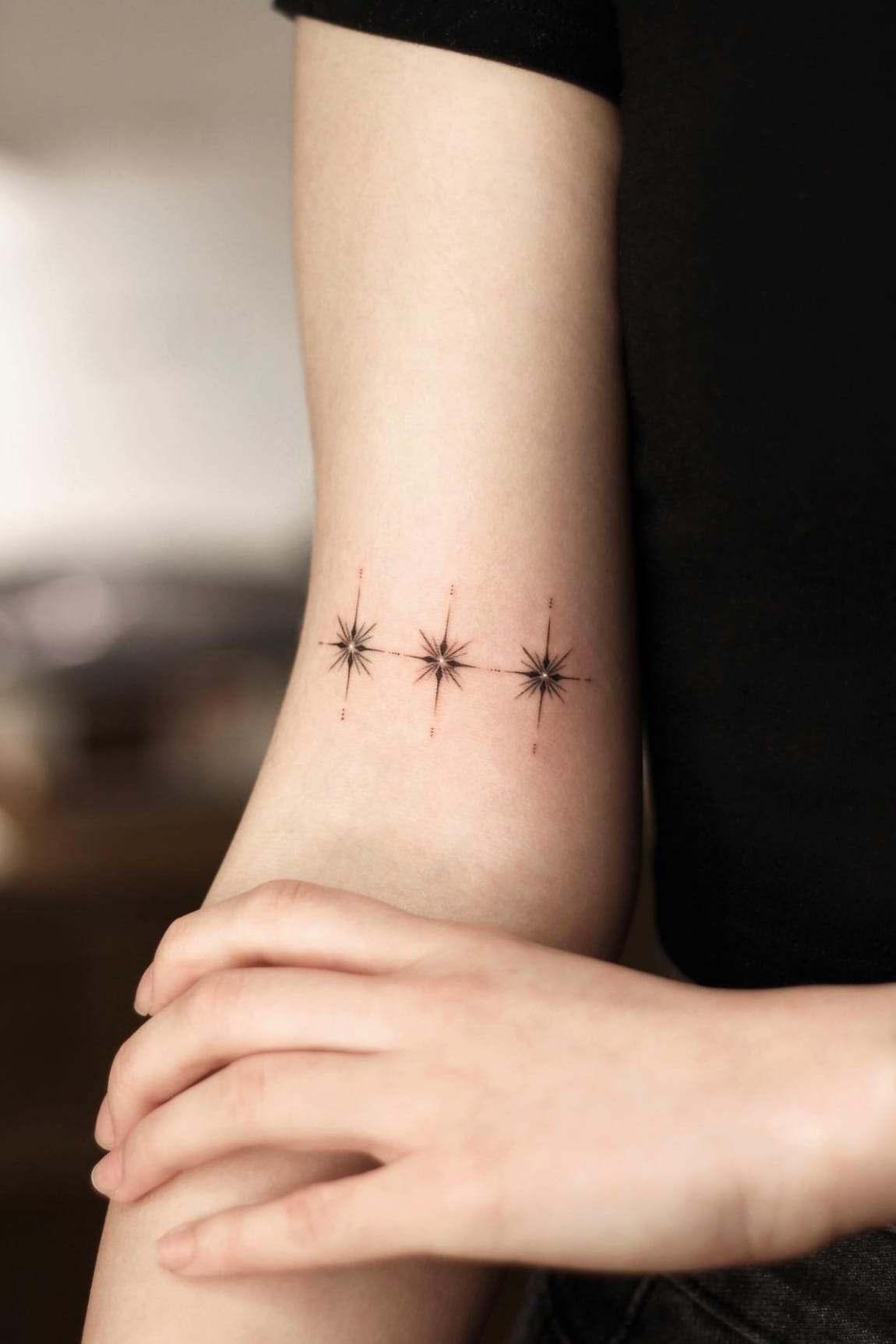 Three Stars Small Tattoo