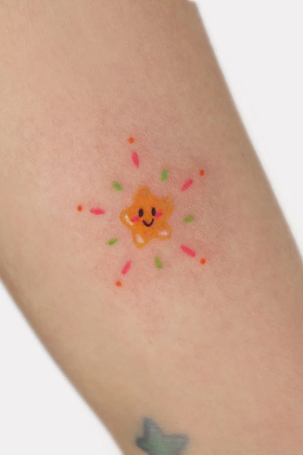 Cute Small Star Tattoo