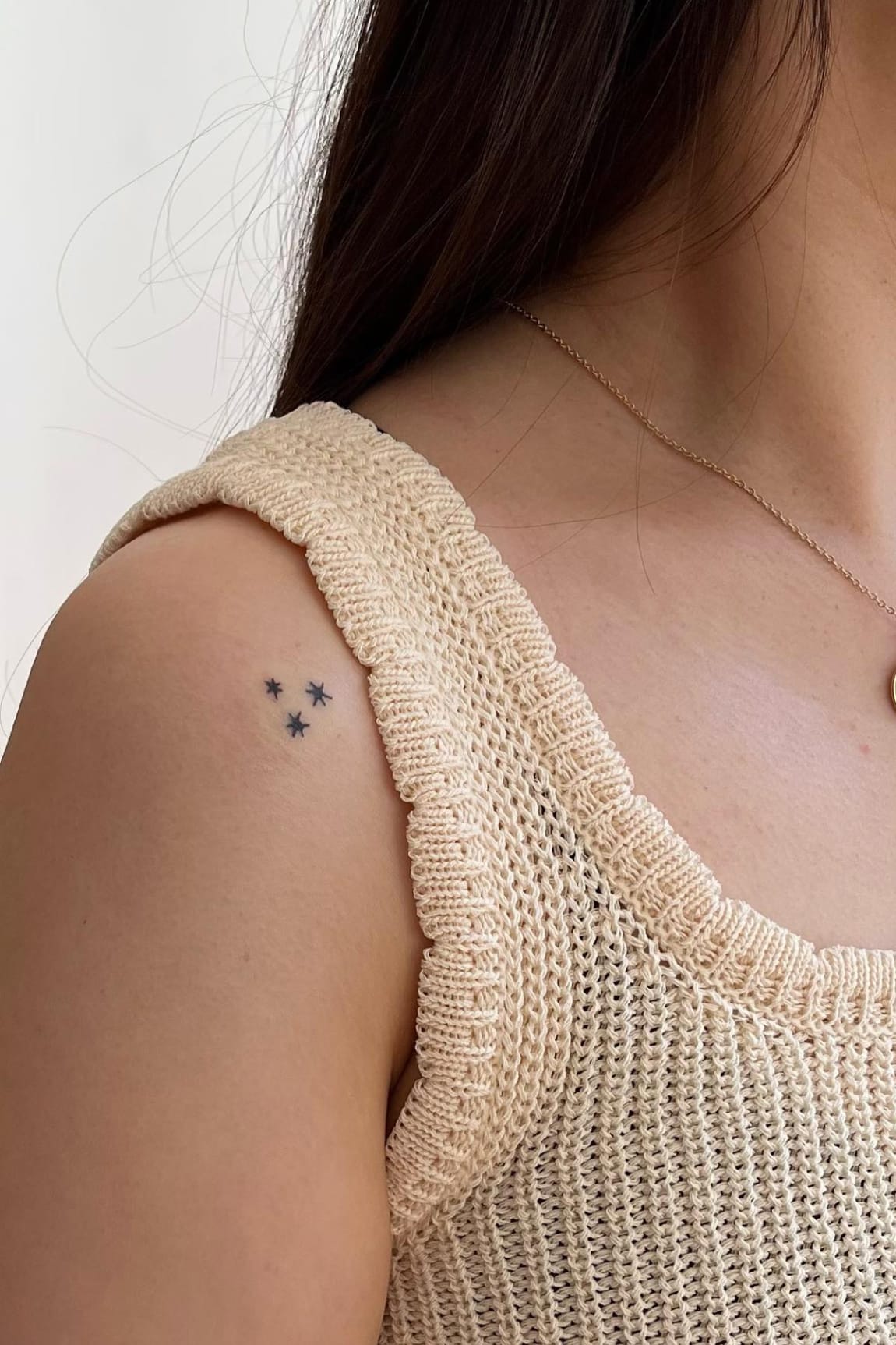 Small Star Tattoo on Shoulder