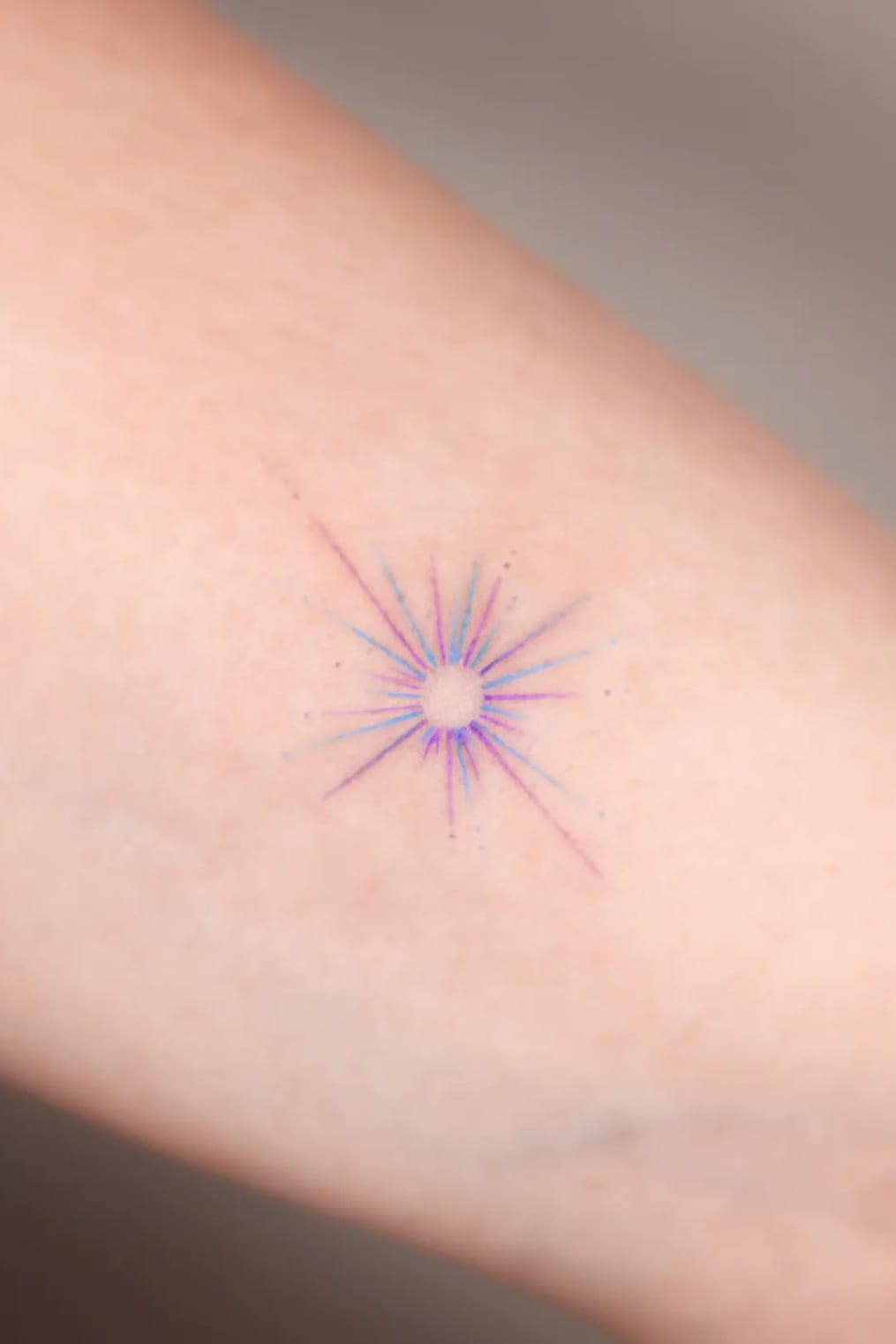 Charming Small Star Tattoo