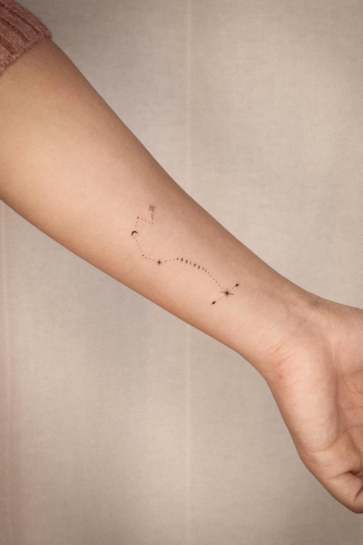 Constellation Scorpio Tattoo