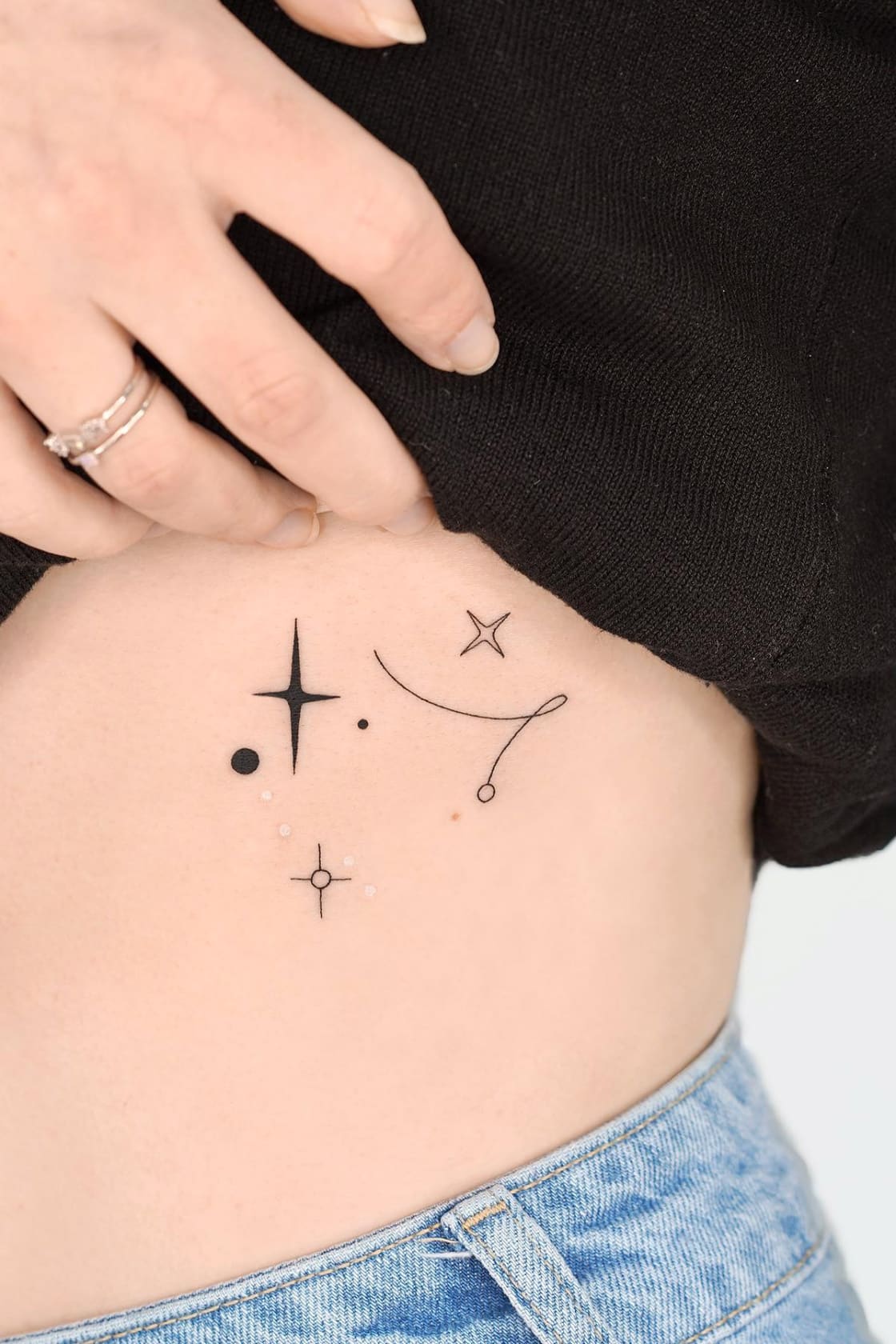 Creative Sagittarius Symbol Tattoo