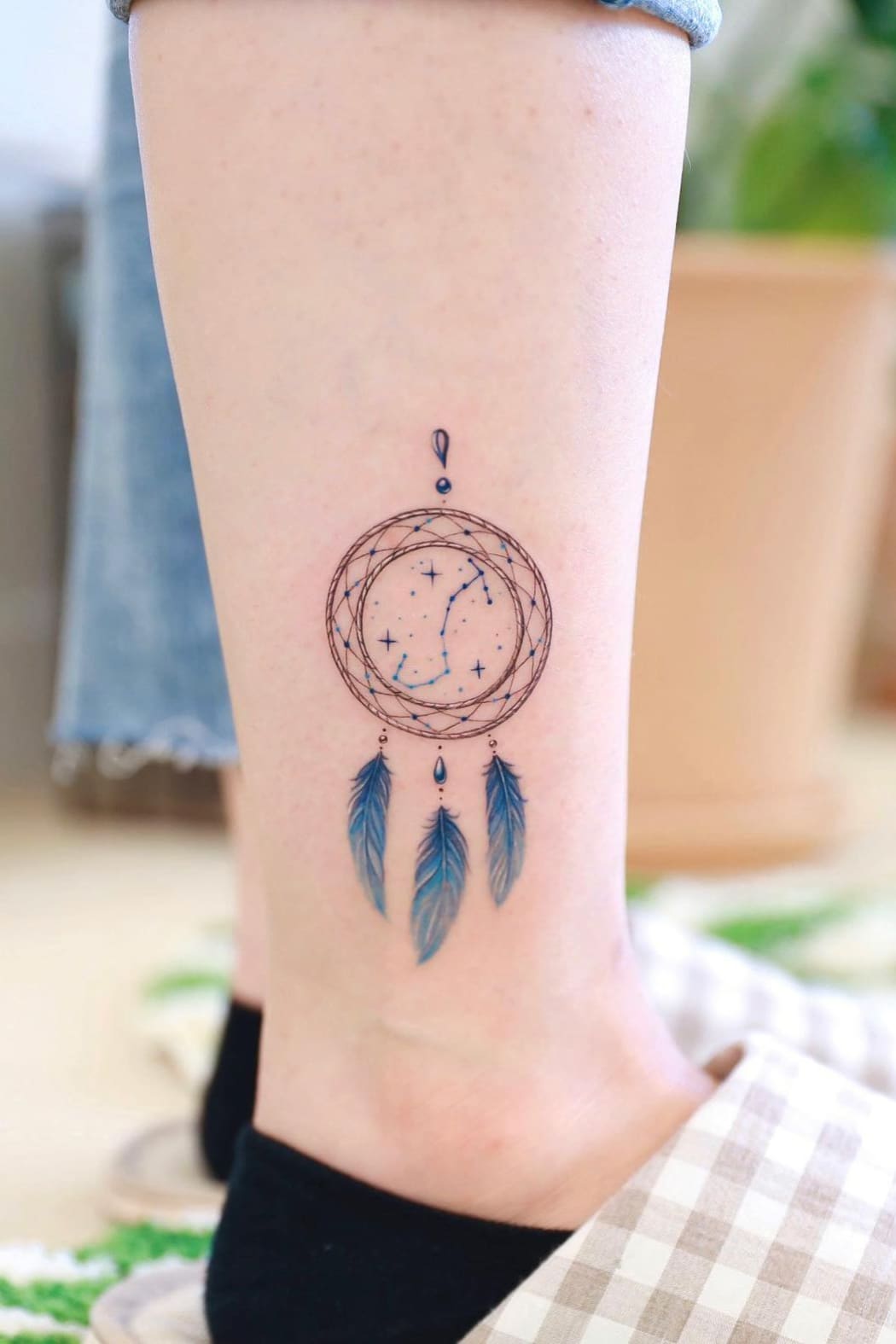 Dreamcatcher Scorpio Tattoo