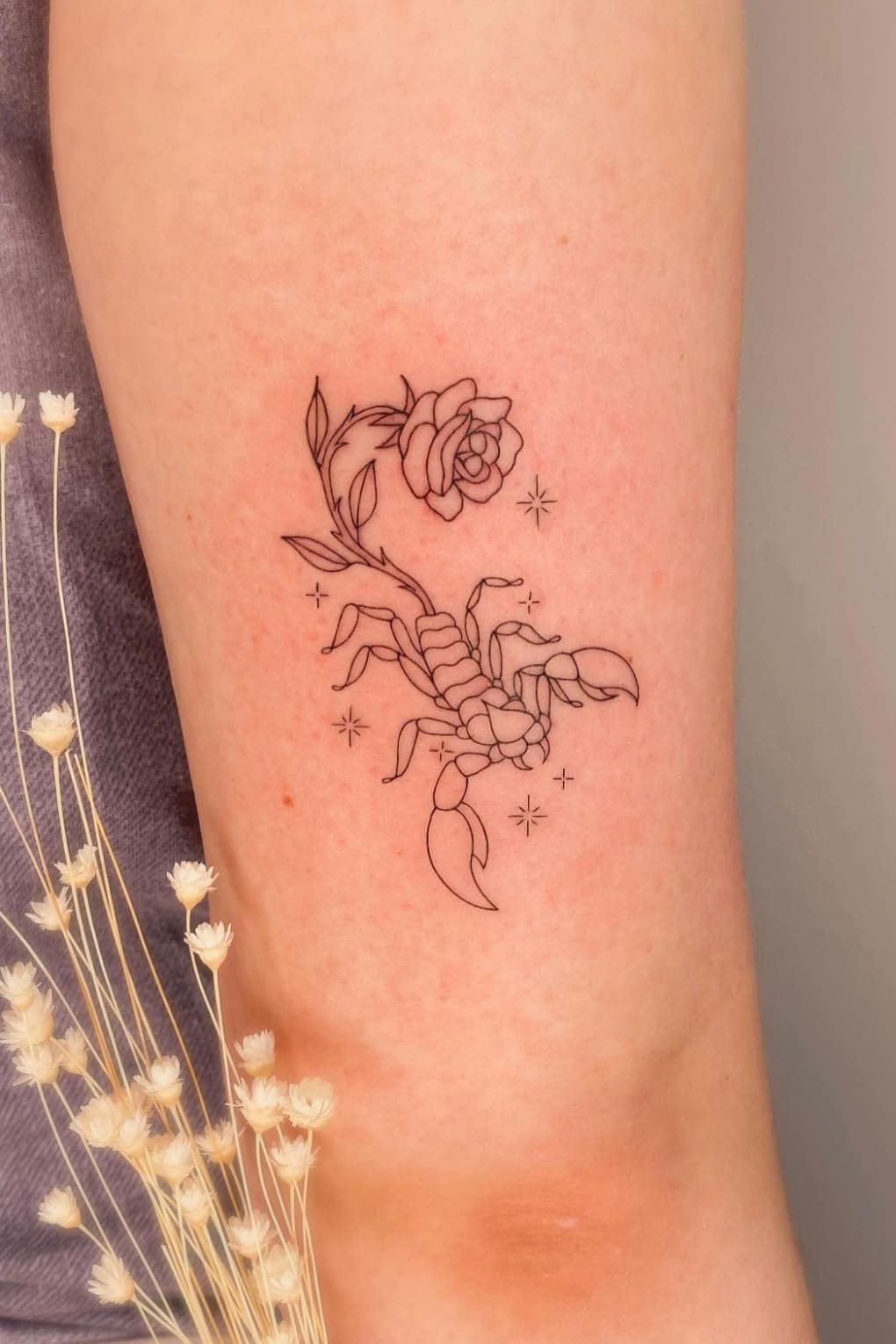 Scorpio Goddess Tattoo