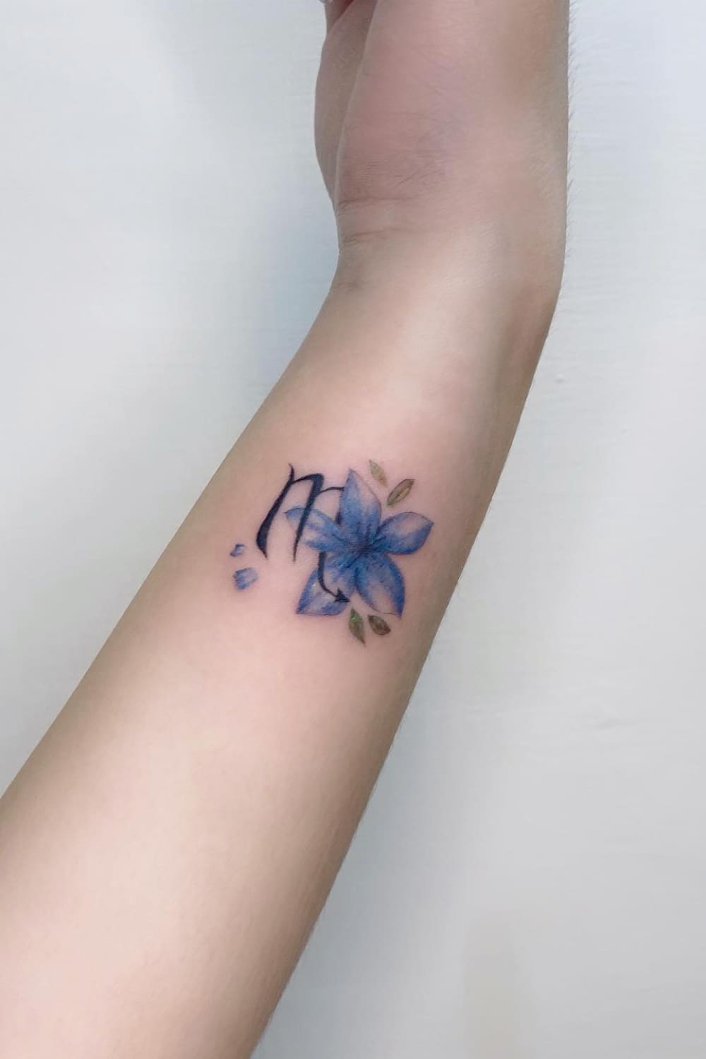 Scorpio Tattoo With Flower