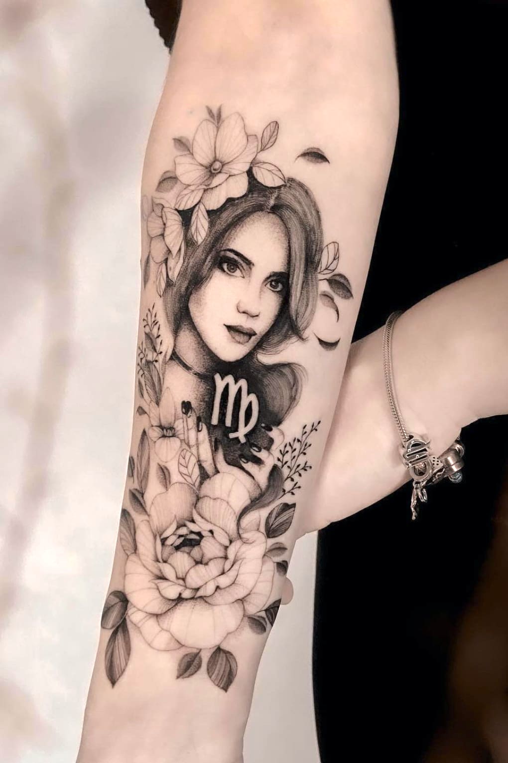 Virgo Goddess Tattoo