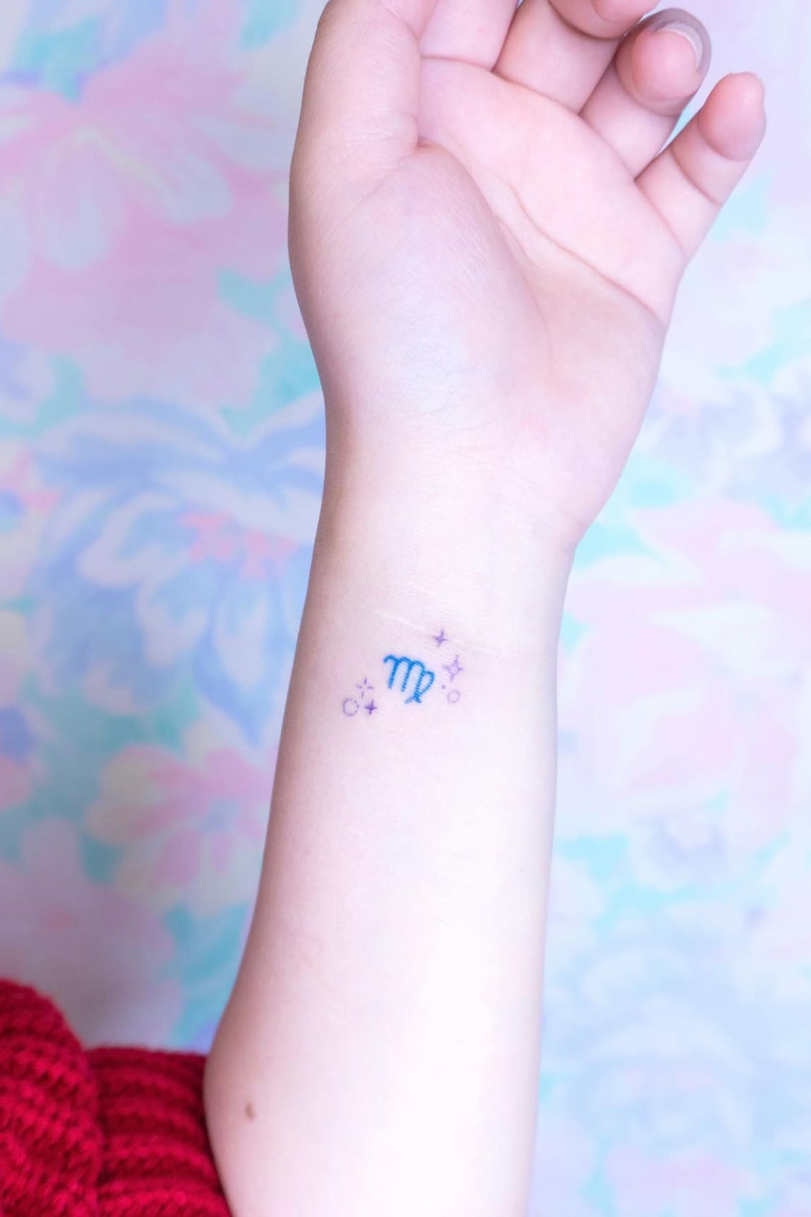 Virgo Tattoo On Wrist