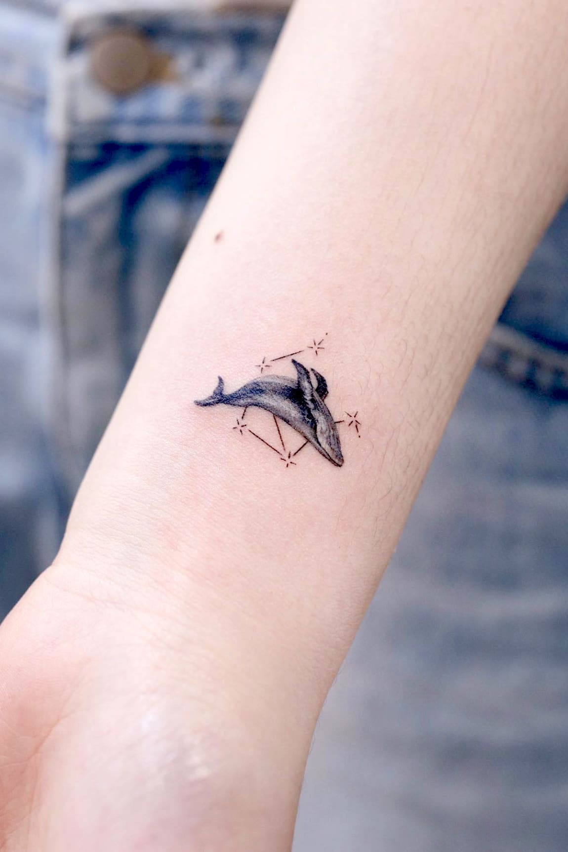 Whale Libra Tattoo