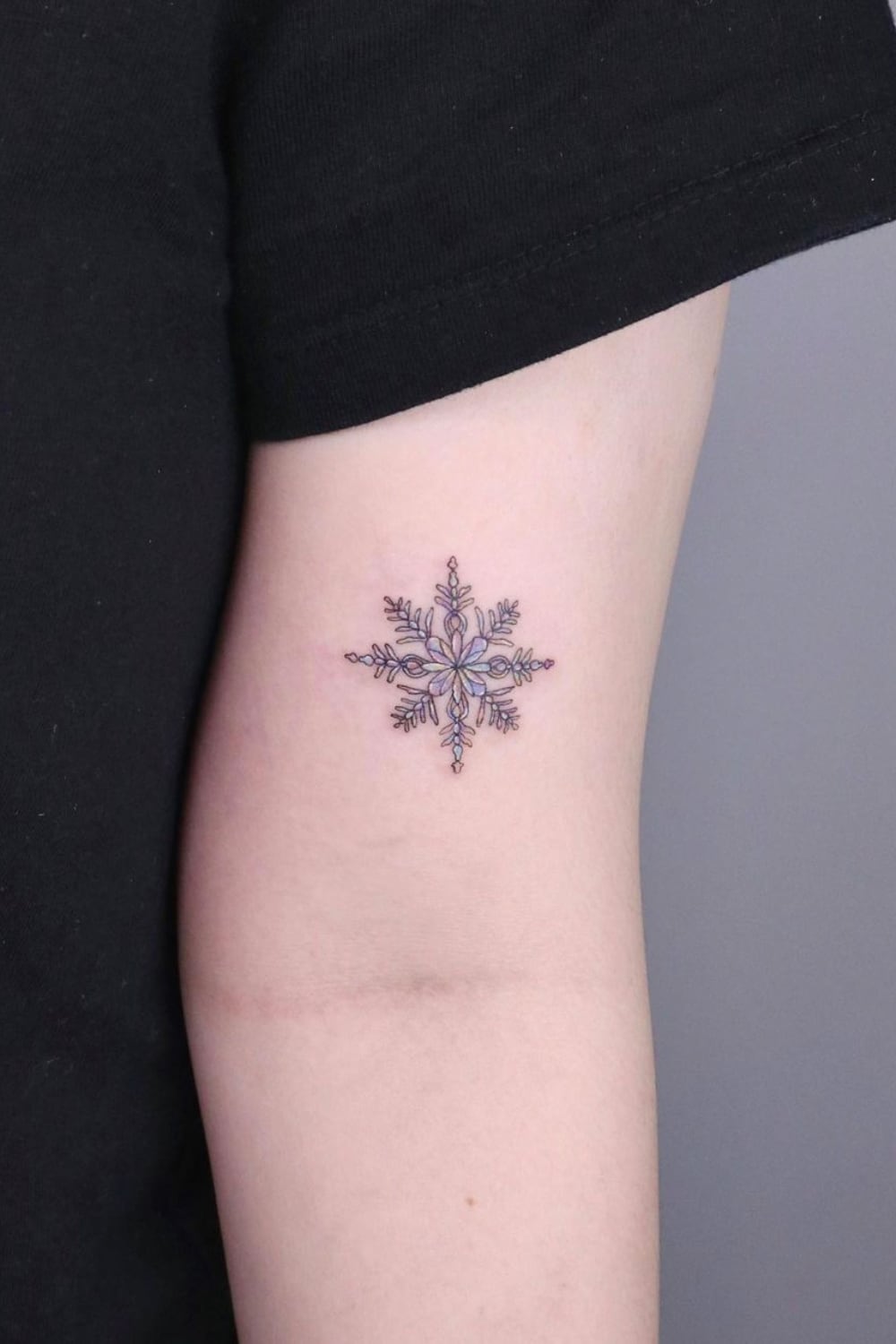 Snowflake Tattoo