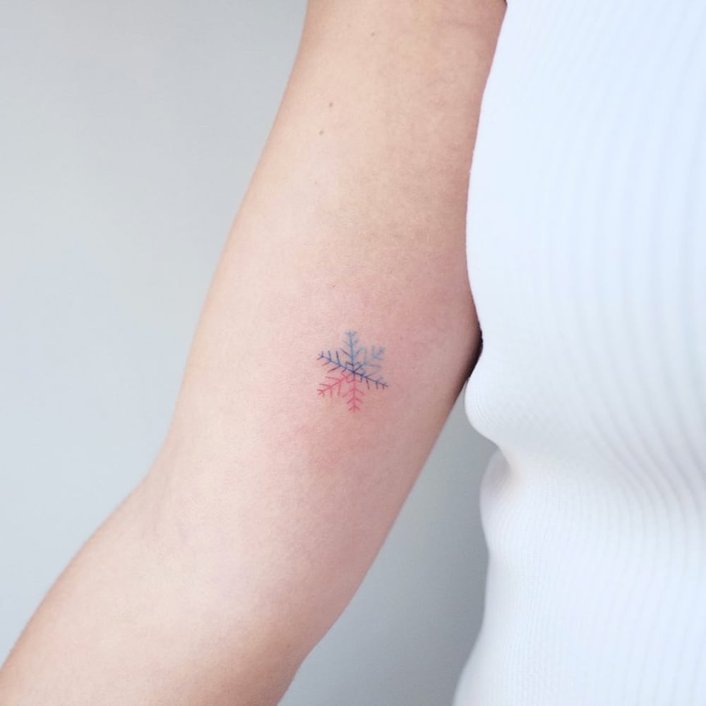 Snowflake Tattoo