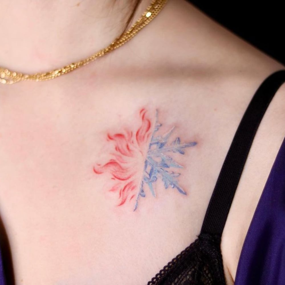 Snowflake Tattoo