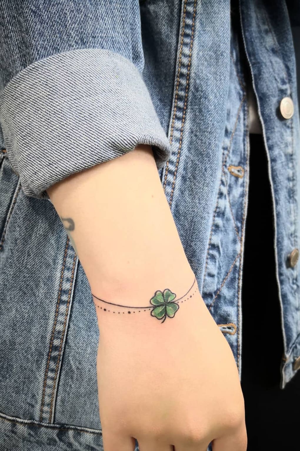 Four Leaf Clover Tattoo