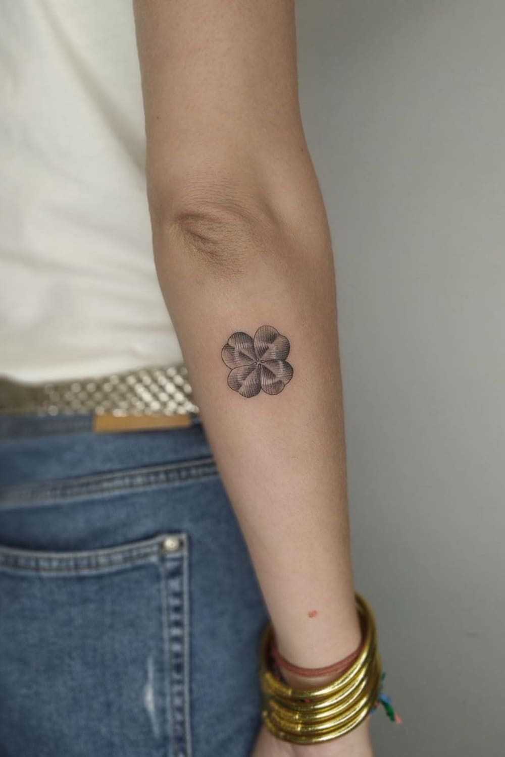 Four Leaf Clover Tattoo