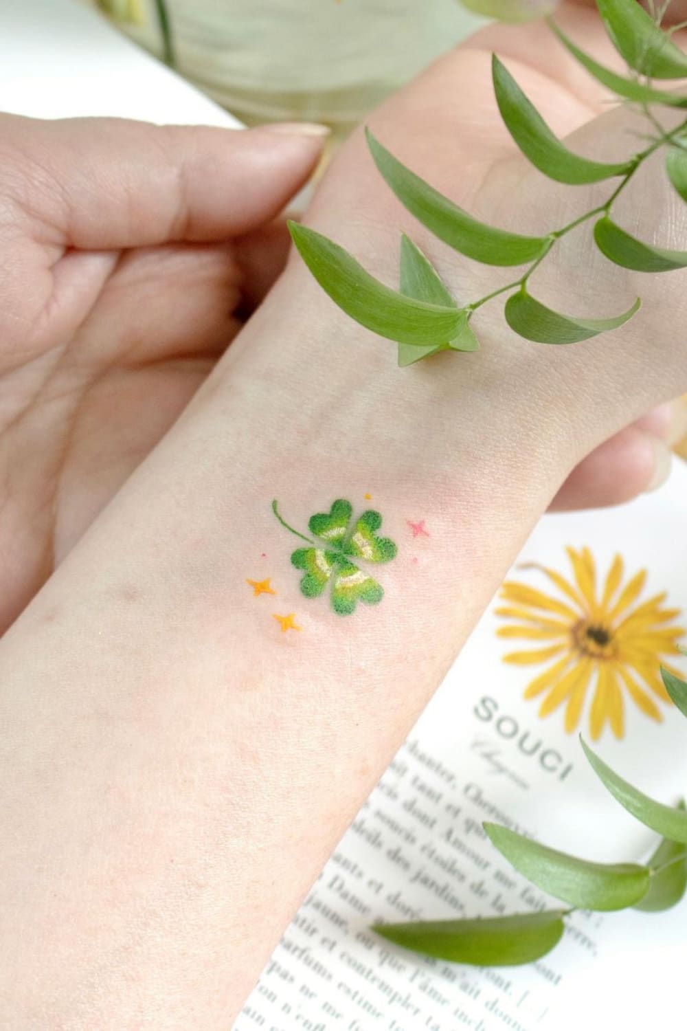 Four Leaf Clover Tattoo
