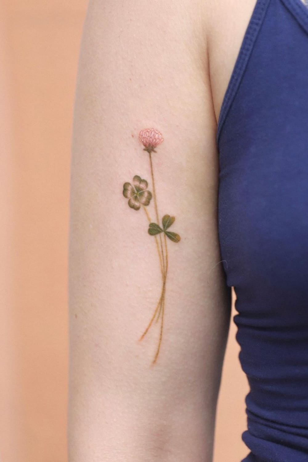 Four Leaf Clover Tattoo