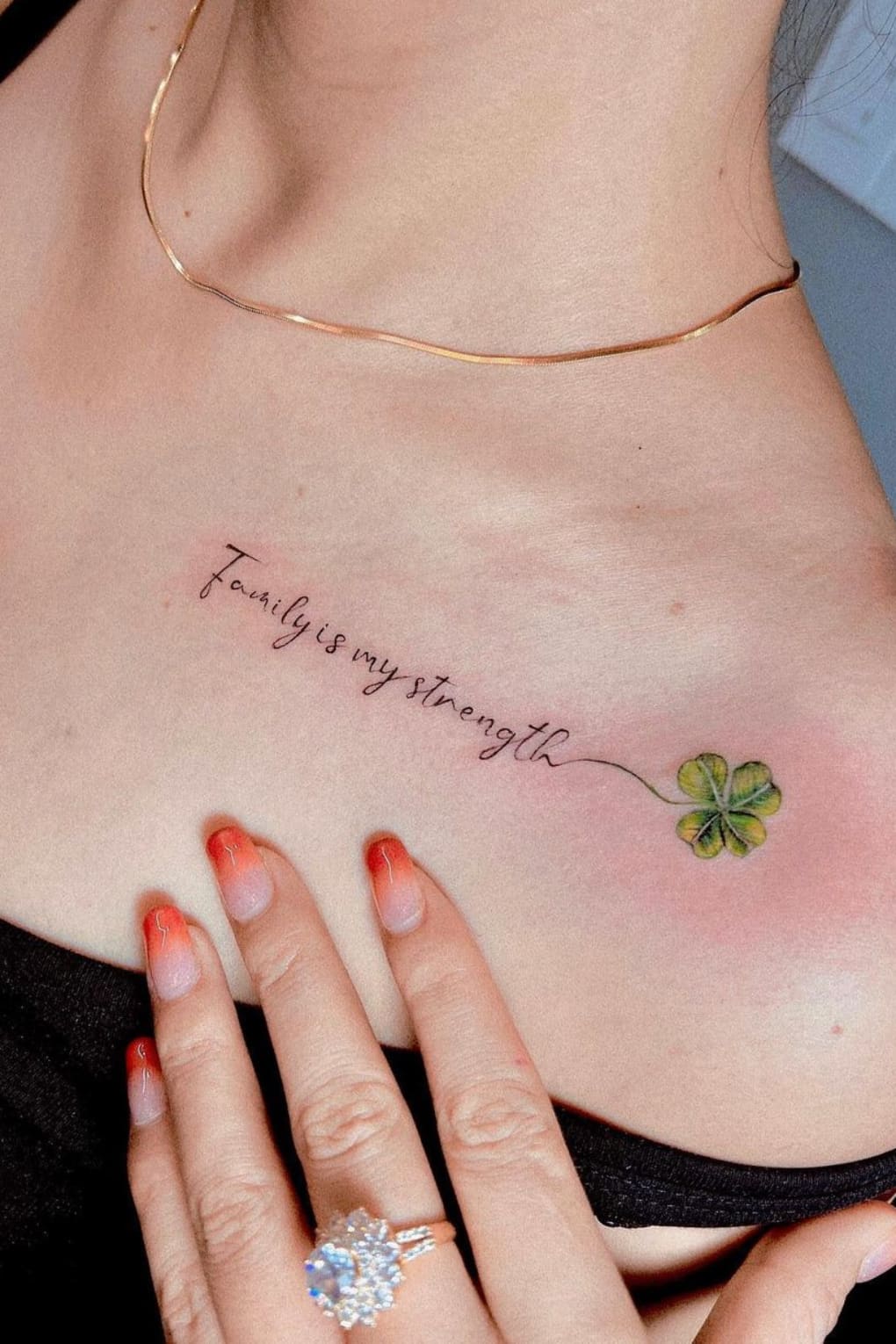 Four Leaf Clover Tattoo