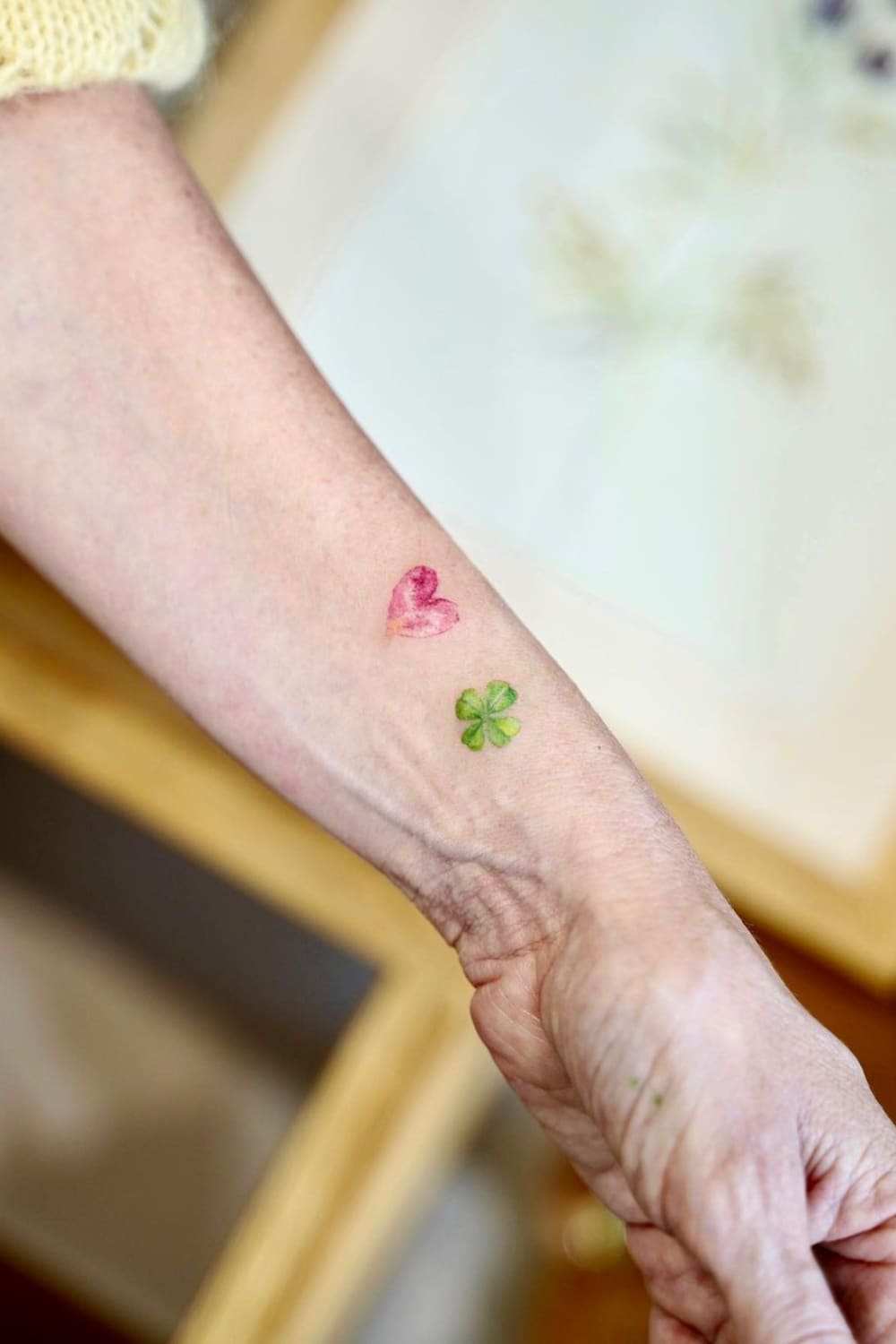 Four Leaf Clover Tattoo