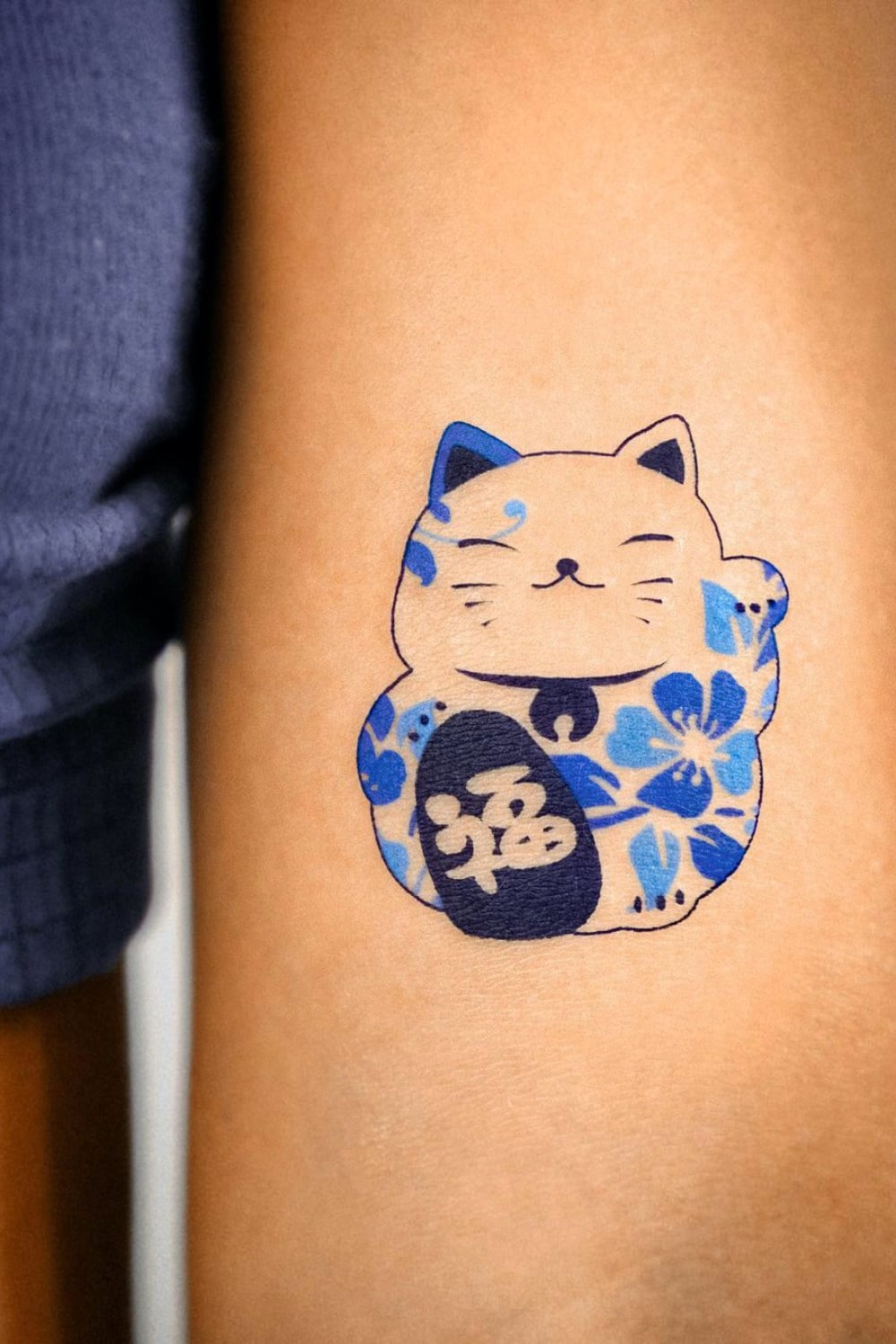 Lucky Cat Tattoo Ideas