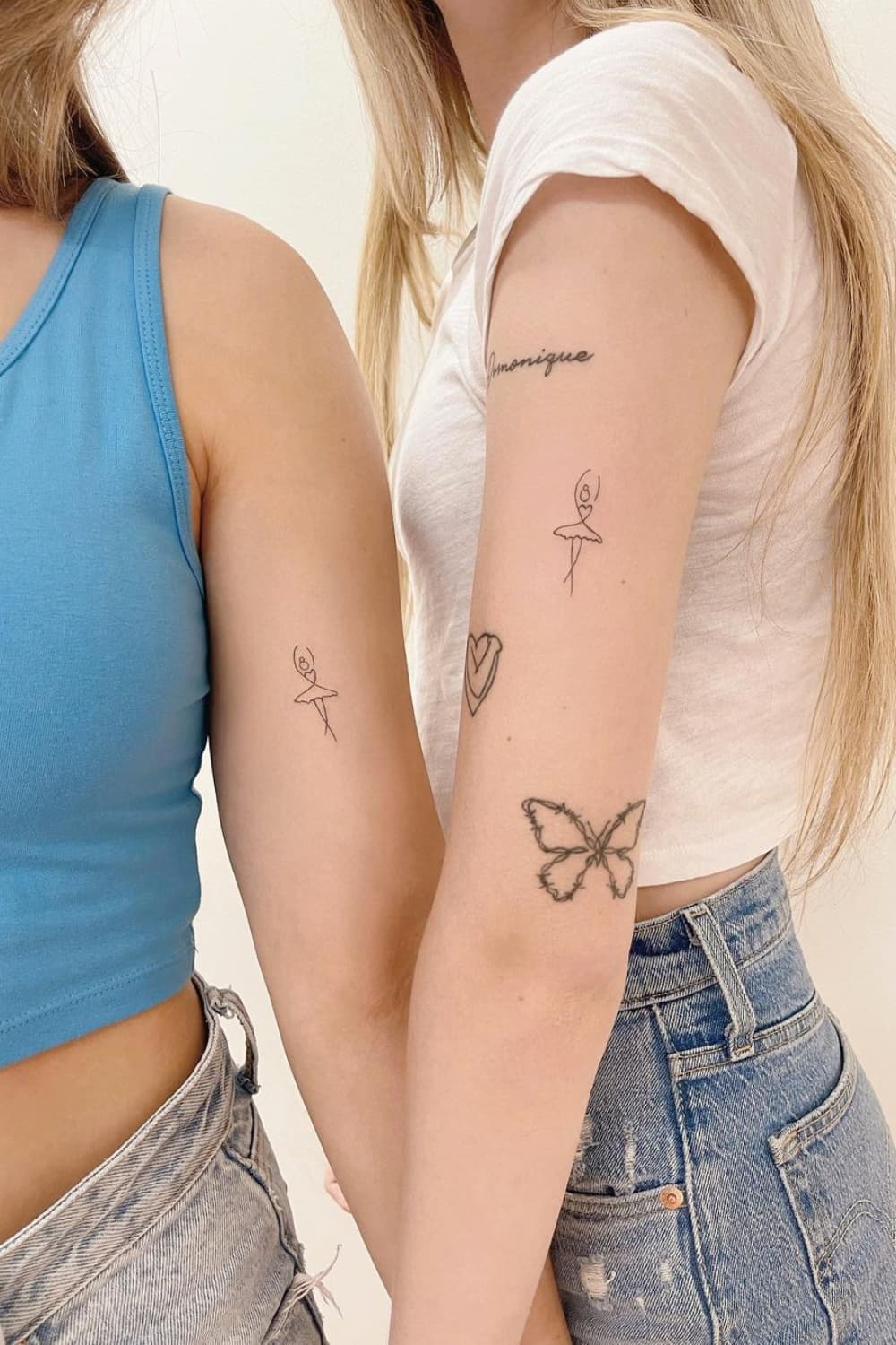 Ballet Matching Tattoo