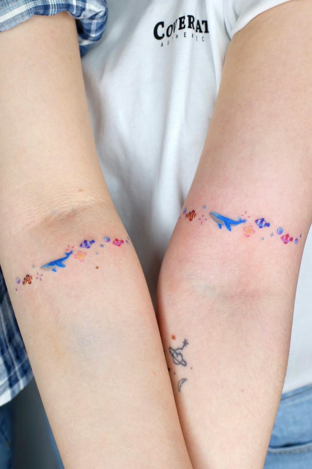 Arm Band Matching Tattoo