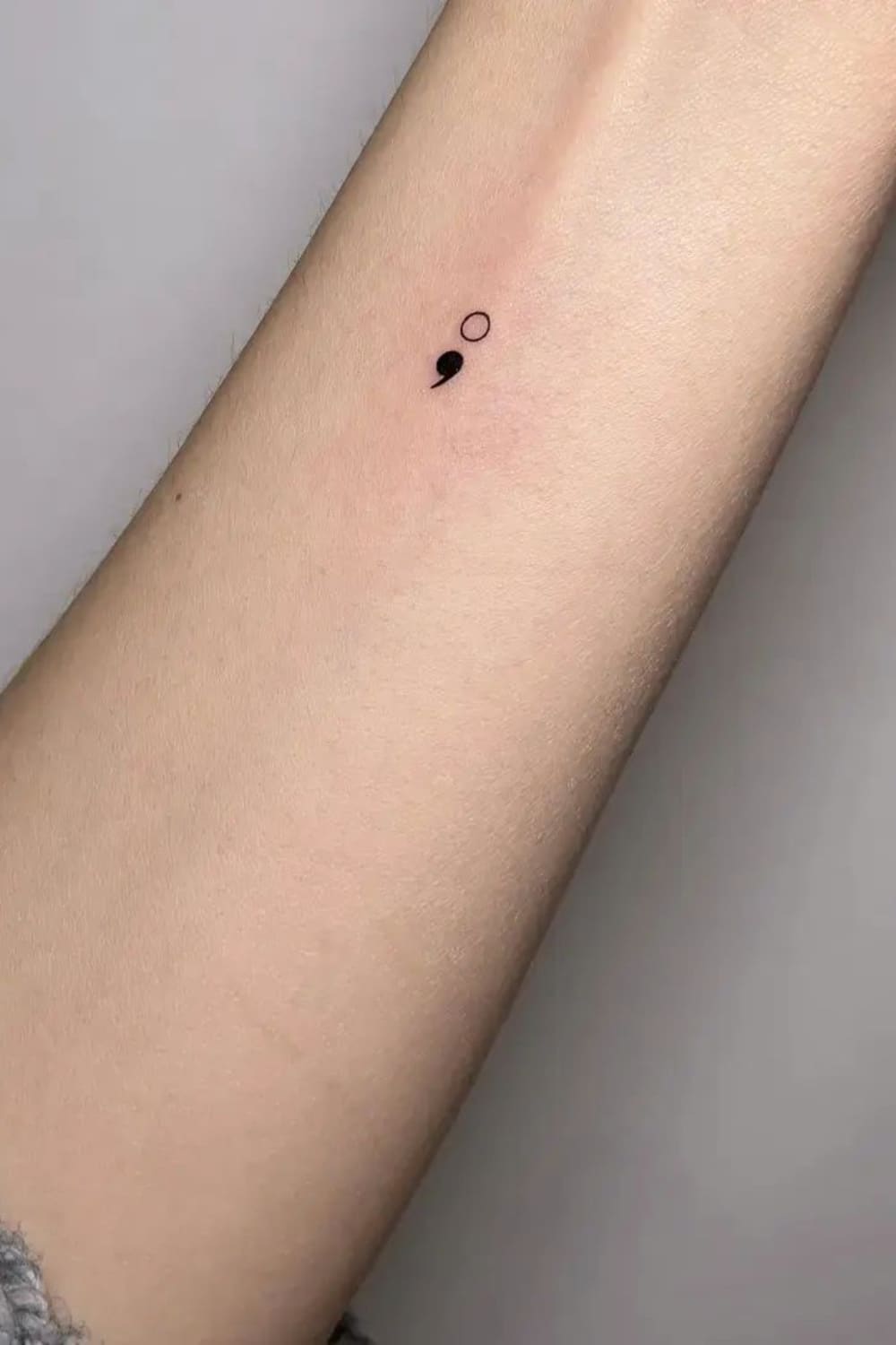 Semicolon Tattoo