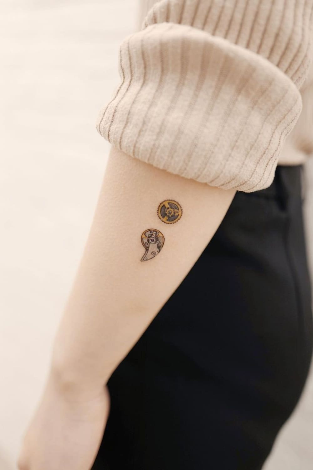 Semicolon Tattoo