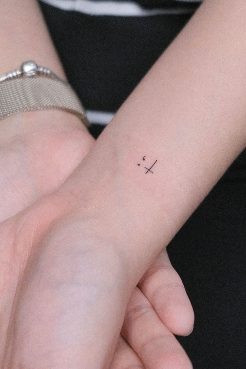 Semicolon Tattoo