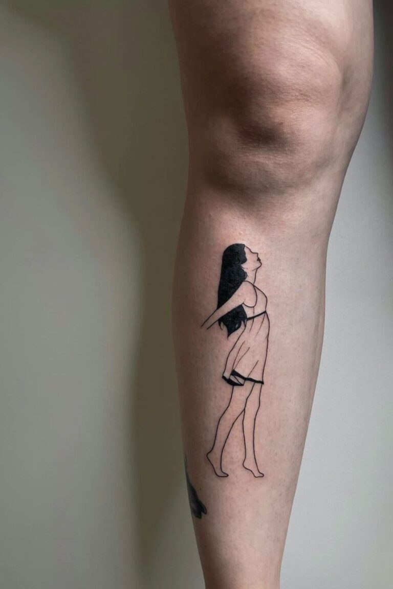 45+ Amazing Silhouette Tattoo Ideas