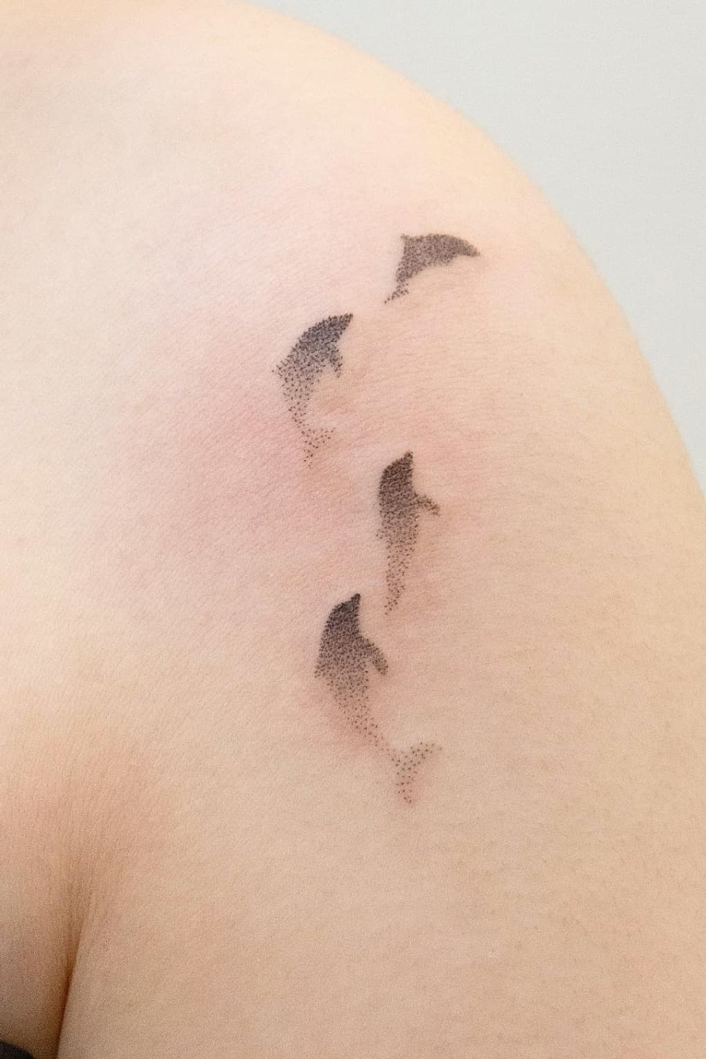 Dolphin Silhouette Tattoo