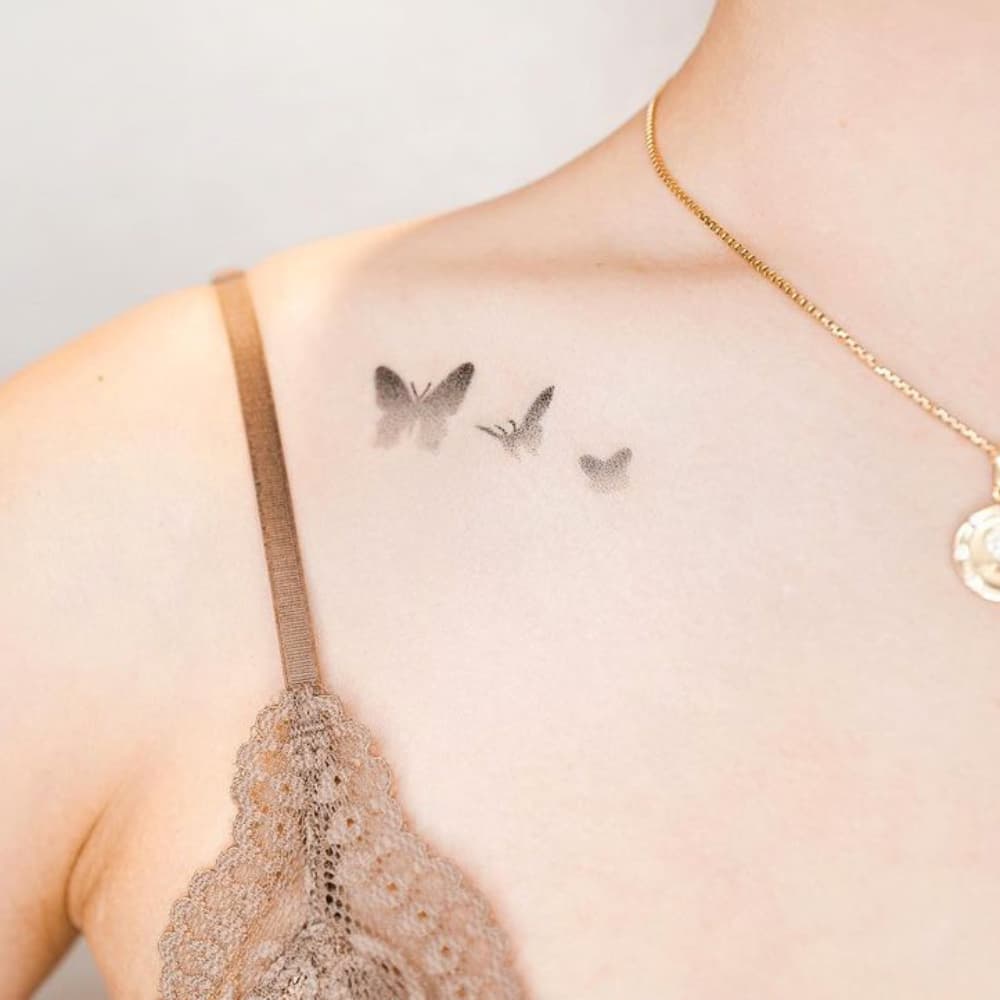 Butterfly Silhouette Tattoo
