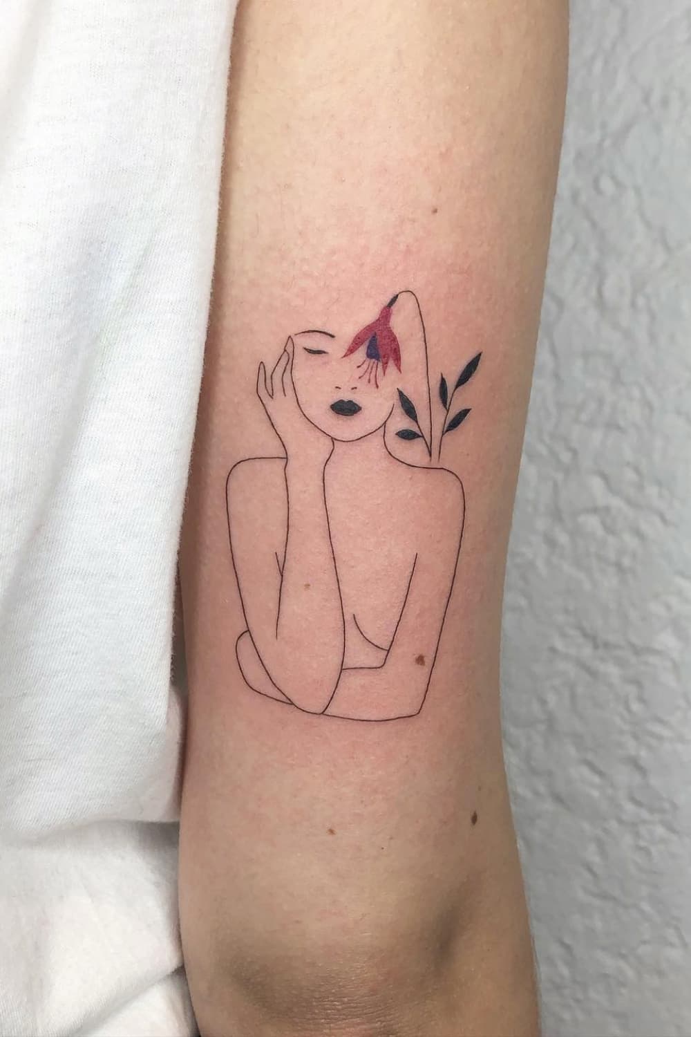 Think Silhouette Tattoo