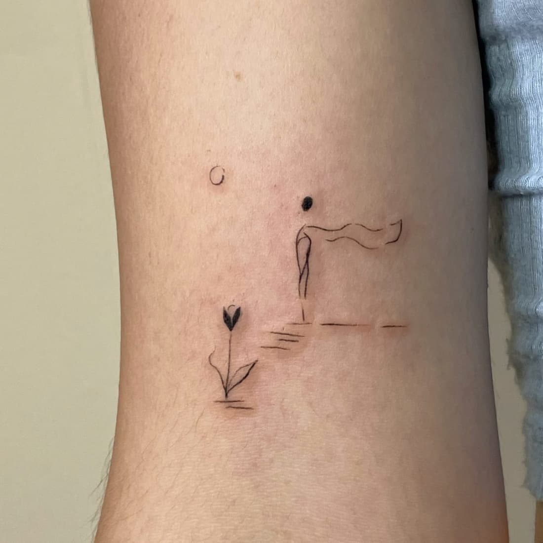 Scene Silhouette Tattoo
