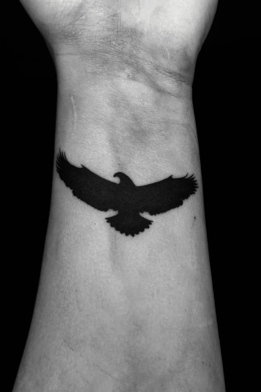 Eagle Silhouette Tattoo