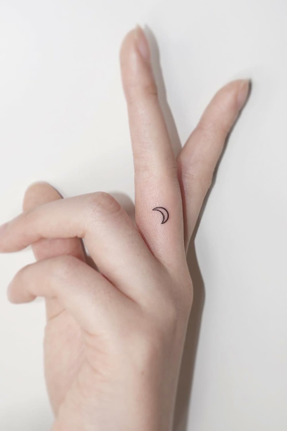 Mini Moon tattoo