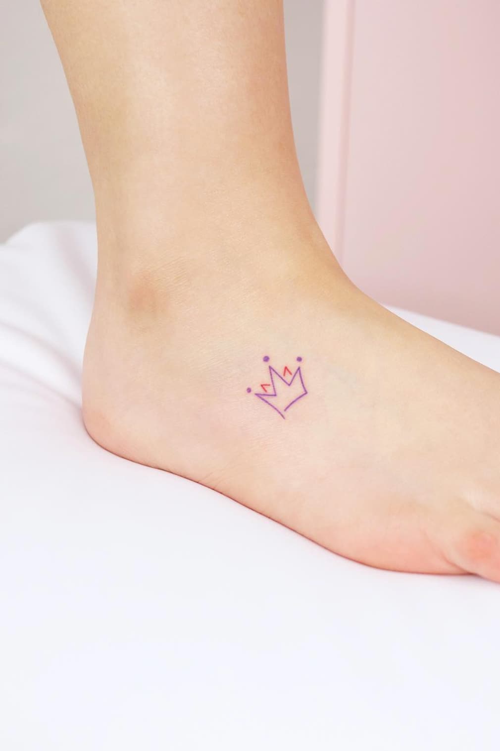 Cute Crown Tattoo