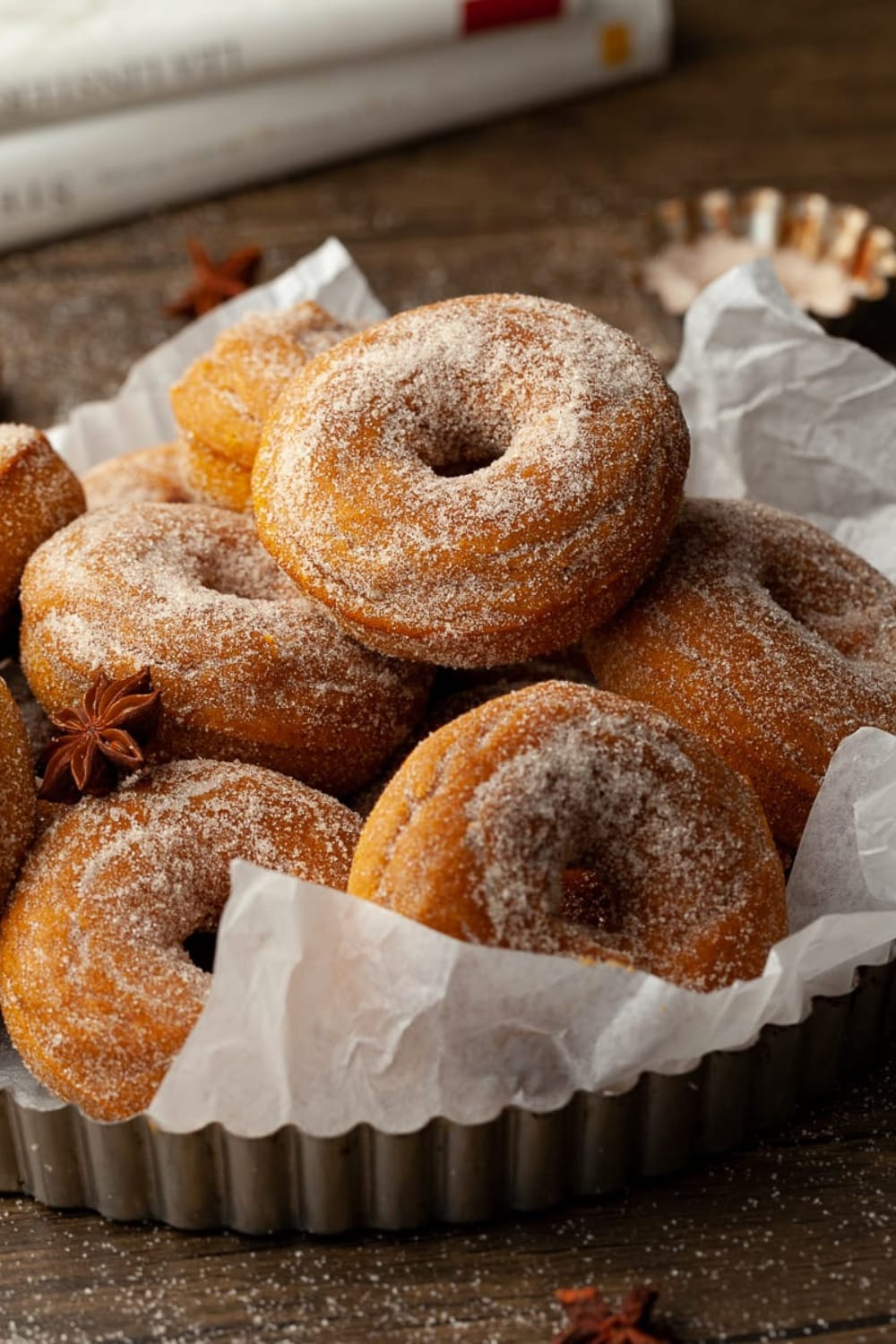 Gluten Free Baked Pumpkin Donuts