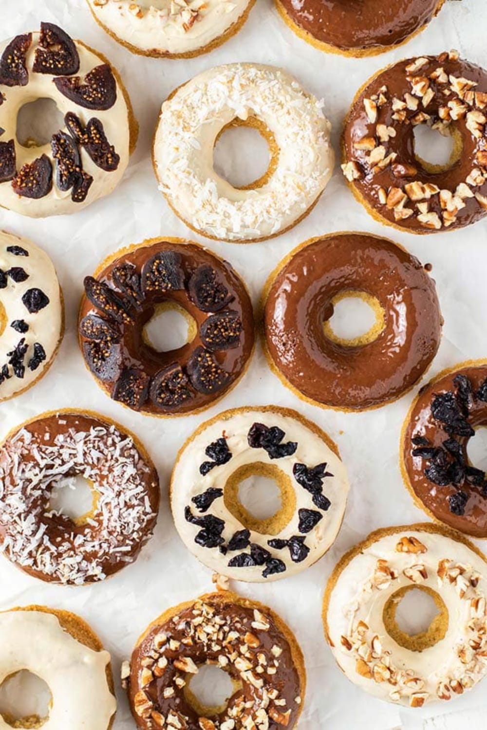 Gluten Free Donuts with Chocolate Glaze