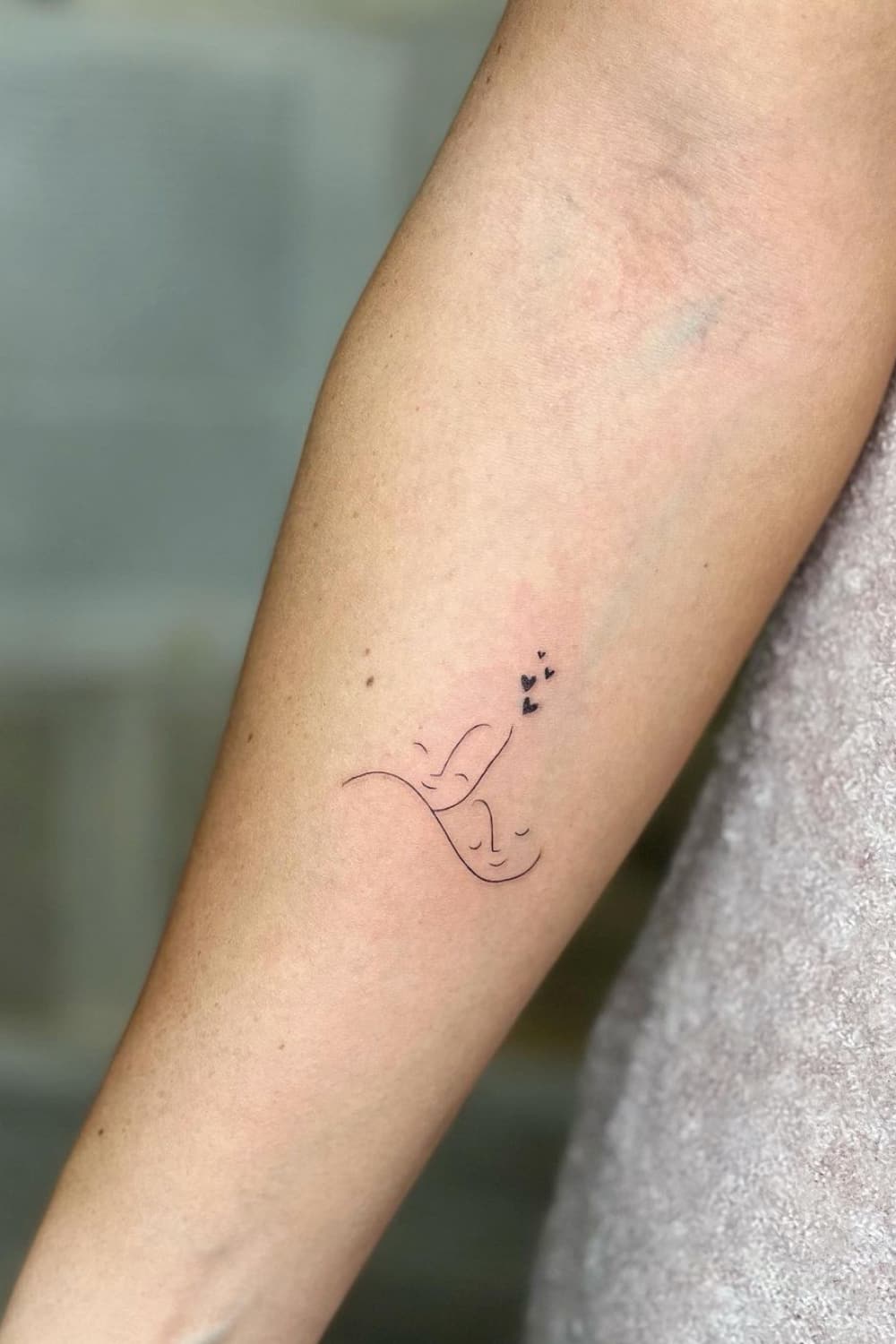 Mom and Baby Tattoo