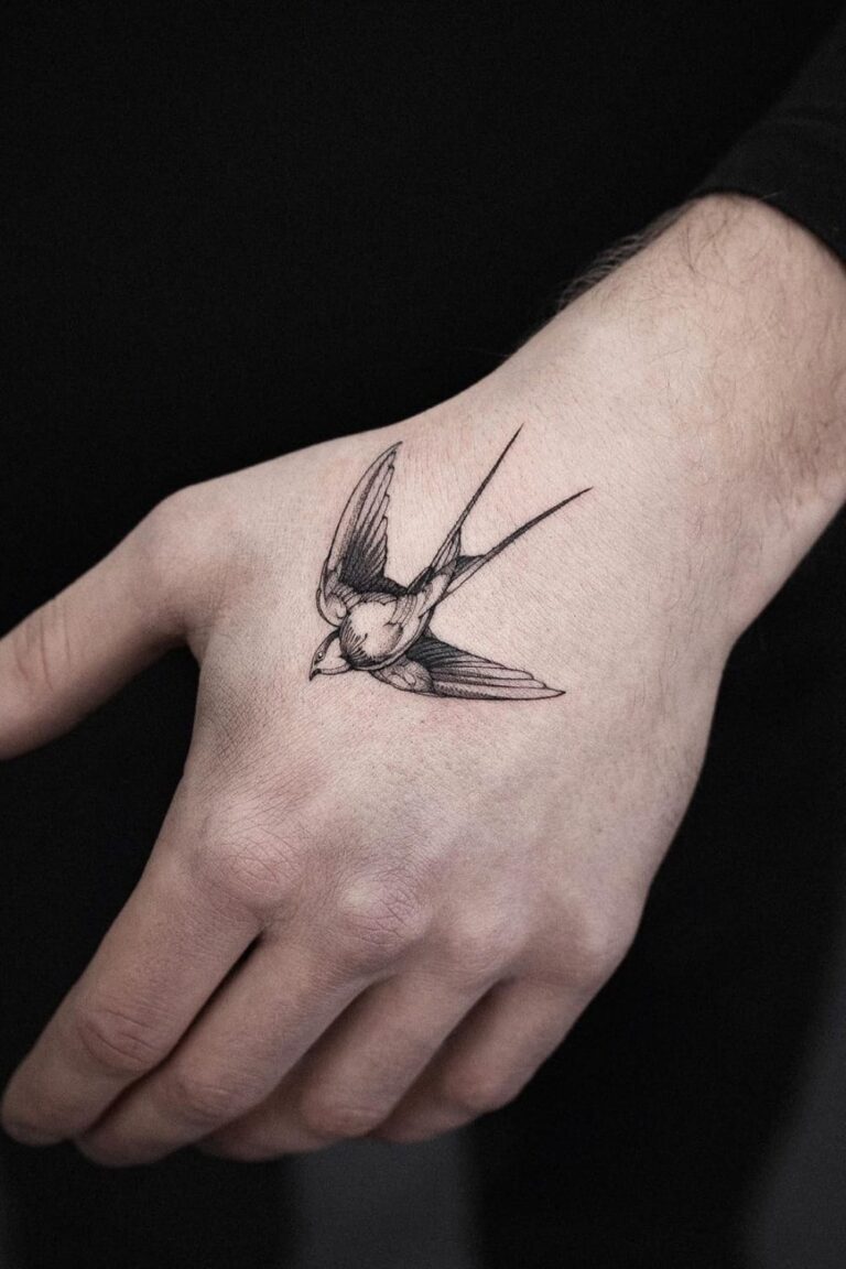 41 Unique Swallow Tattoo Ideas With Meaning