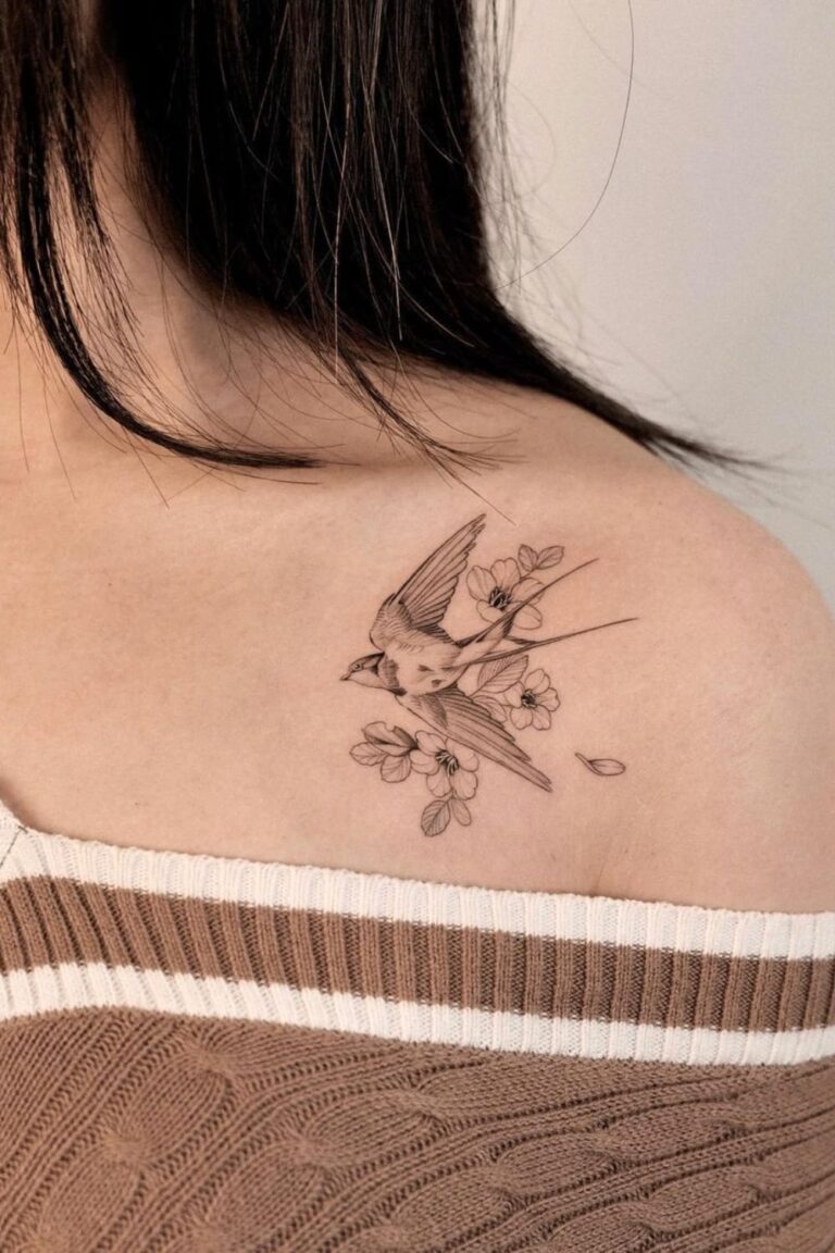41 Unique Swallow Tattoo Ideas With Meaning