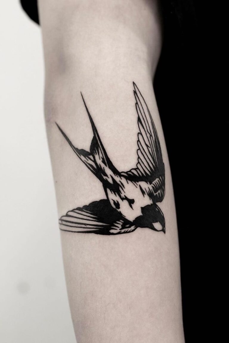 41 Unique Swallow Tattoo Ideas With Meaning